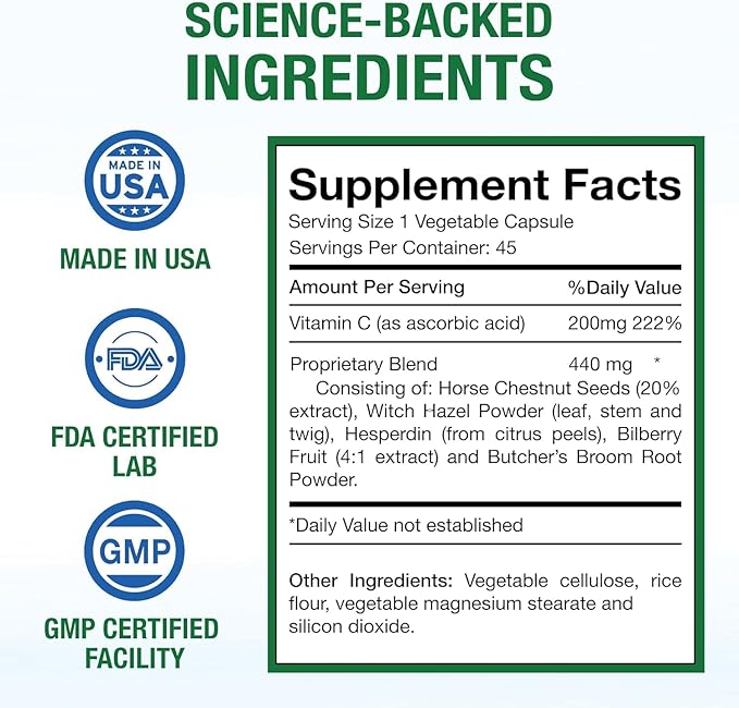 Plus Advanced Natural Relief Formula 90 Veggie 90, Count)