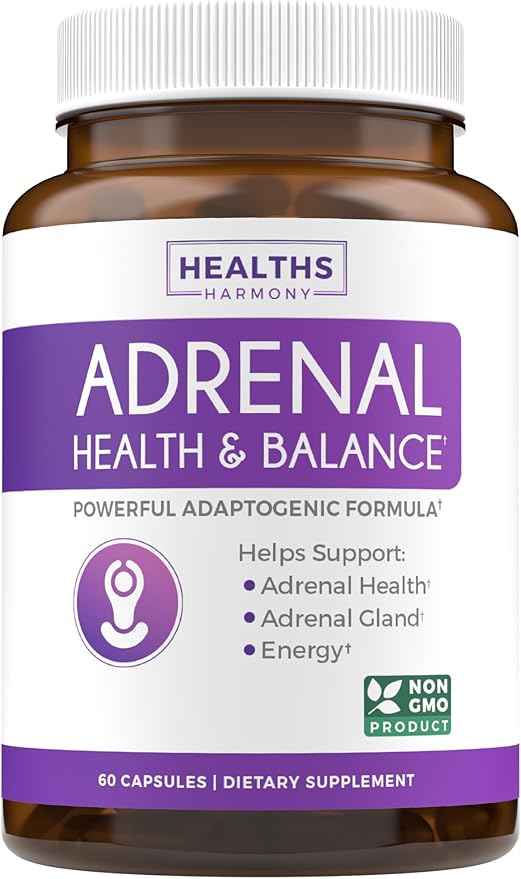Adrenal System Support & Cortisol Manager (2 Month 60 Capsules