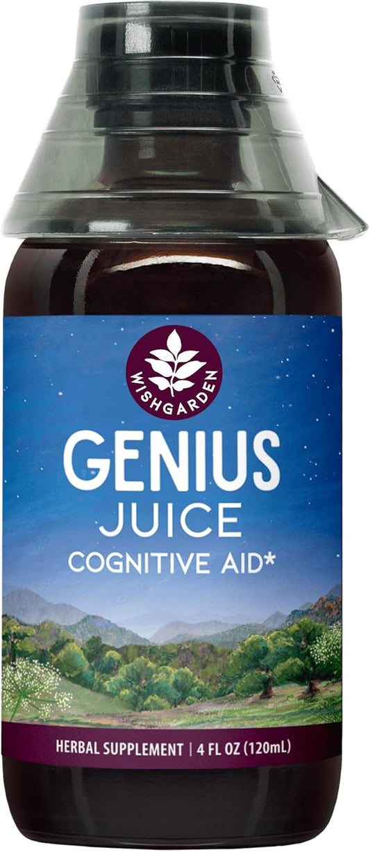 WishGarden Herbs Genius Juice 4oz