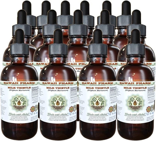 Hawaii Pharm Milk Thistle Alcohol-FREE Liquid 15x4 oz