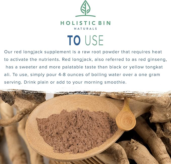 Red Tongkat Ali (Stema Tuberosa) Powder 100% Pure,