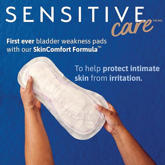TENA Sensitive Care Incontinence Pads, Bladder 48 Count