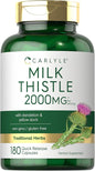 Carlyle Milk Thistle 2000mg 180 Capsules