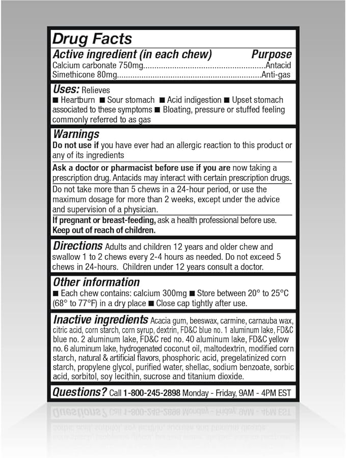 Amazon Basic Care Heartburn & Gas 82 Count 2)
