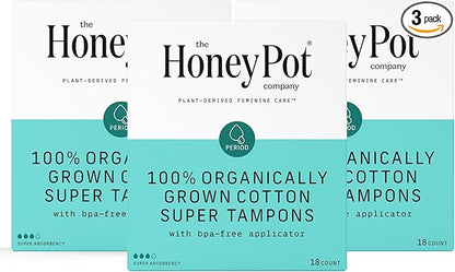 The Honey Pot Company 54ct - 100% Organic 18 Count 3
