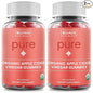 WellPath Pure ACV Apple Cider Vinegar Gummies (2 Pack) with The Mother - USDA Organic Gummy - Raw Apple Cider Vinegar with Mother Supplements - ACV Gummies - 120 Ct