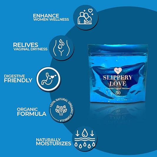 Wetness Organic Supplements for Women 30 Capsules