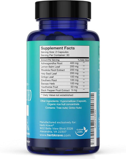 Calm & Connected -Stress Support & -60 Capsules (1)