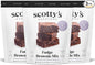 Scotty's Everyday - Keto Fudge Brownie Mix - 1g Net carbs, 0g Added Sugar, Gluten-Free, High Fiber - No Nut Flours - 9.05oz, Pack of 3