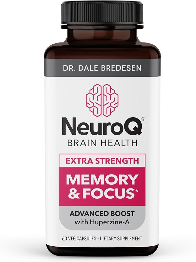 NeuroQ Memory & Focus Extra Strength 60 Capsules