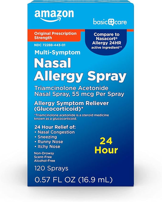 Amazon Basic Care 24 Hour Allergy 55 mcg 0.57 fl 1)