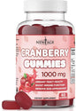 NEW AGE Cranberry Gummies Urinary Tract Health Gummies 1000mg - Supports Bladder, Kidney, UTI - Vegetarian (Cranberry 60 Gummies)