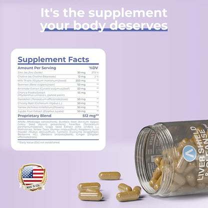 Liver Shield & Cleanse 180 Capsules