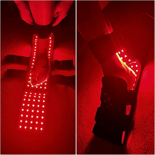 LED Red Light Therapy for Feet 640nm & 660nm & 880nm Infrared 3 Temperature