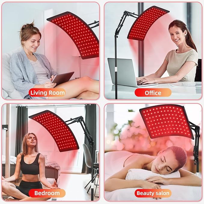 Red Light Therapy for Face and 660nm Red 850nm Infrared