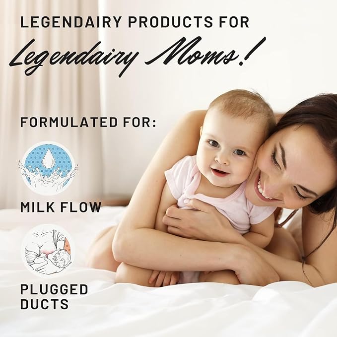 Legendairy Milk Sunflower Lecithin 1200mg, Lactation Support, Sunflower Lecithin Supplement for Clogged Milk Ducts, Made in USA, 200 Softgels (Pack of 2)