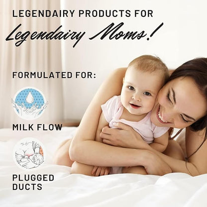 Legendairy Milk Sunflower Lecithin 1200mg, Lactation Support, Sunflower Lecithin Supplement for Clogged Milk Ducts, Made in USA, 200 Softgels (Pack of 2)