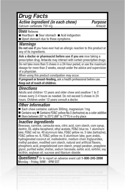 Amazon Basic Care Extra Strength Antacid 90 count