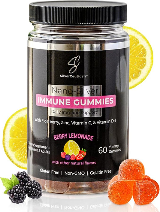 Triple Action Immune Gummies 4+ Vitamin 3rd Party 60 Count