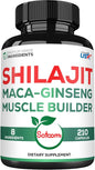Shilajit Pure Himalayan Organic 8in1 with 210 Capsules 105 Servings