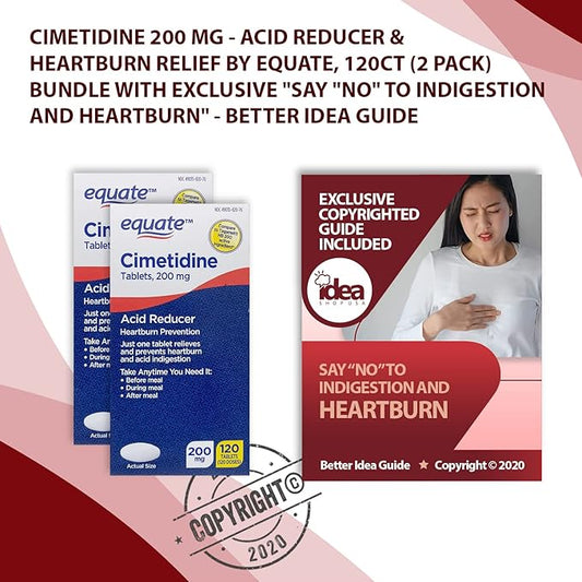 Cimetidine 200 mg (240 ct 2 Pack)
