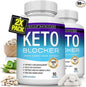 Toplux Keto Blocker Pills White Kidney Bean Extract - 1800 mg Natural Ketosis, Support Keto Diet, for Men Women, 90 Capsules, Supplement