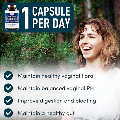 Vaginal Probiotics for Women 19Bil CFU 30 Capsules