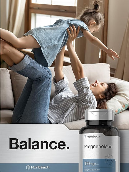 Horbäach Pregnenolone 100mg 180 Capsules
