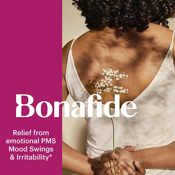 Bonafide Serenol PMS Relief – Hormone-Free, 90 Day (180 Tablets)