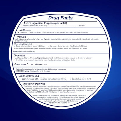 TUMS Chewy Bites Antacid Tablets 32 Count 2)