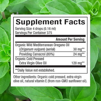 Natural Factors, Certified Organic Oil of 2 Oz