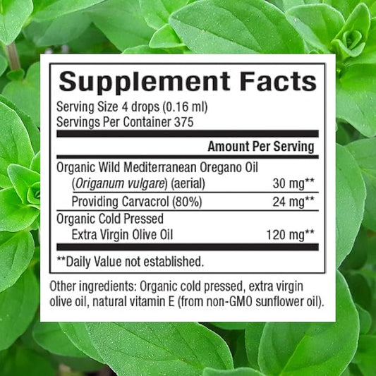 Natural Factors, Certified Organic Oil of 2 Oz