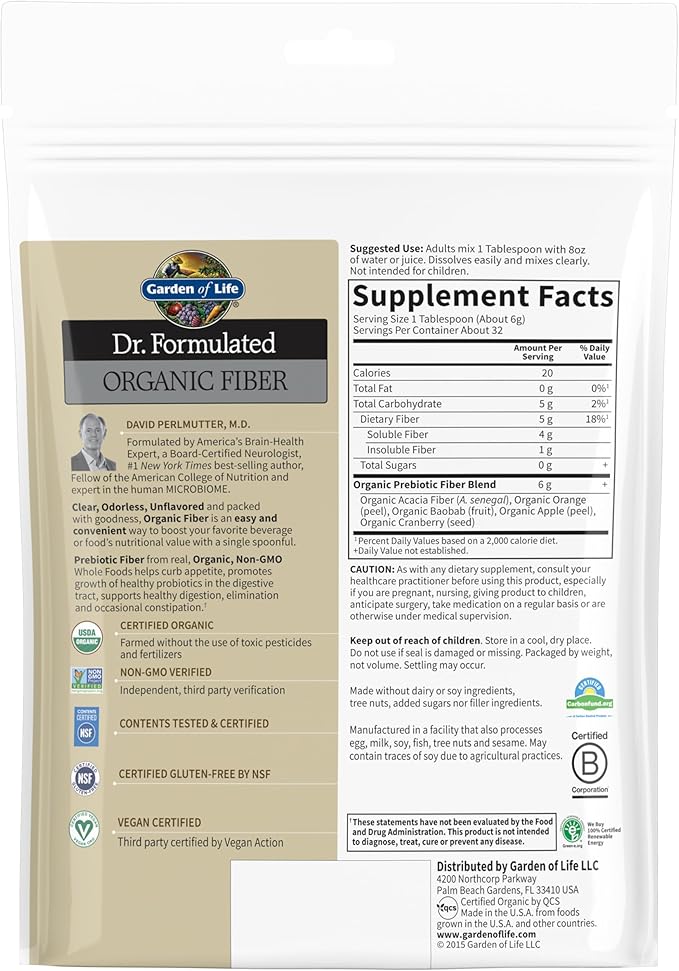 Garden of Life Dr Formulated Organic 32 Servings