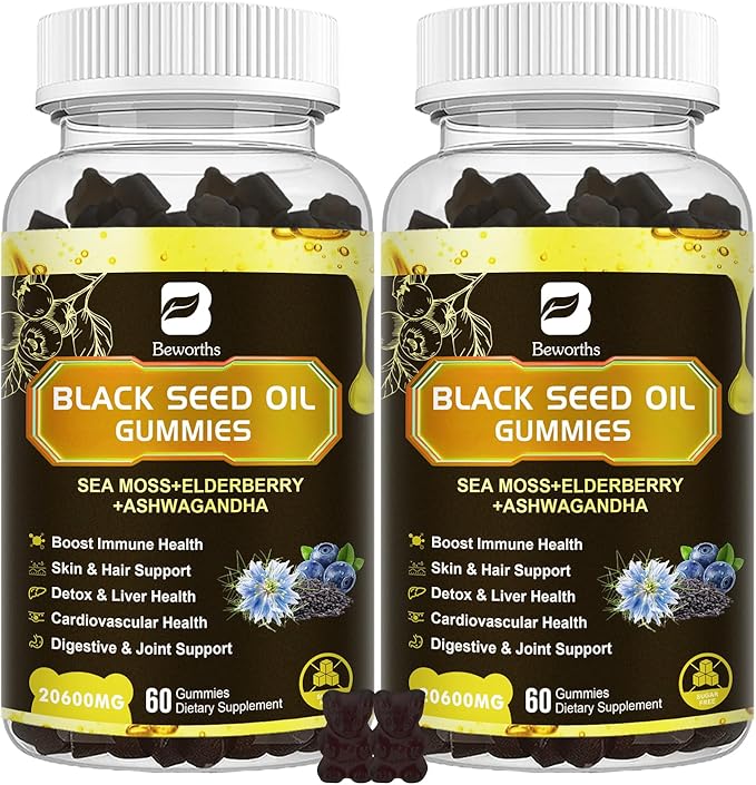 Black Seed Oil & Sea Moss 2Pack Irish D3 -