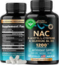 NAC Supplement | Selenium | B6 B12 - 600 mg 1200 mg 2 Month