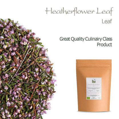 Heather Flowers And Leaves
