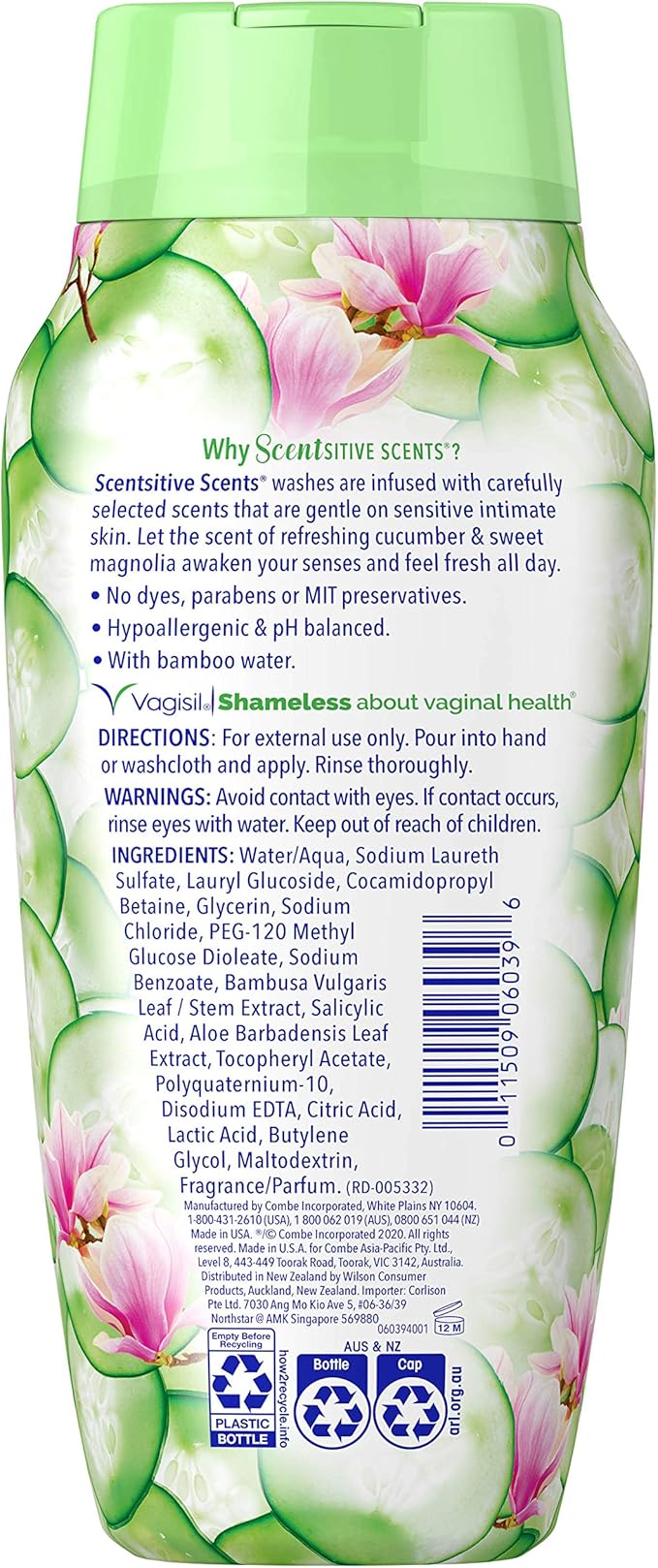Vagisil Feminine Wash for Intimate Area 12 oz 3)
