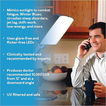 Carex Day-Light Sky Bright Light Therapy Lamp 10,000 LUX
