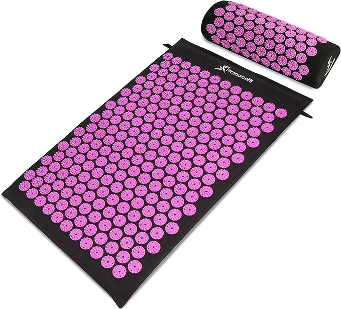 ProsourceFit Acupressure Mat and Pillow Set