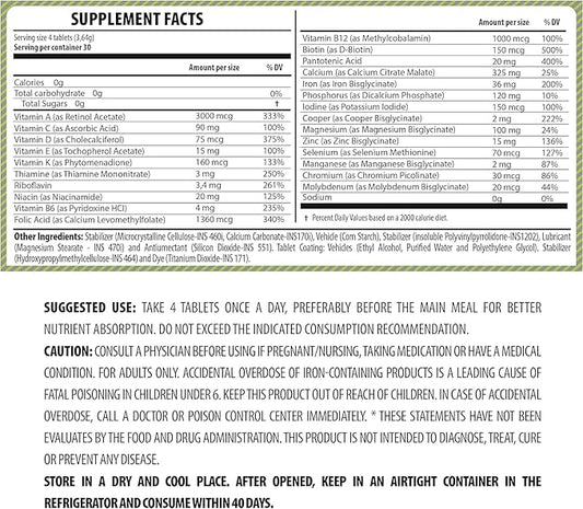 Combo Belt +23 Bariatric Multivitamin and Multimineral and Belt Hair, Nail and Skin (Gastric Bypass, Sleeve Gastrectomy) with Iron - No Flavor - 1 Month Supply