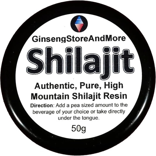 Shilajit 500 Servings (50g), Authentic, Pure,