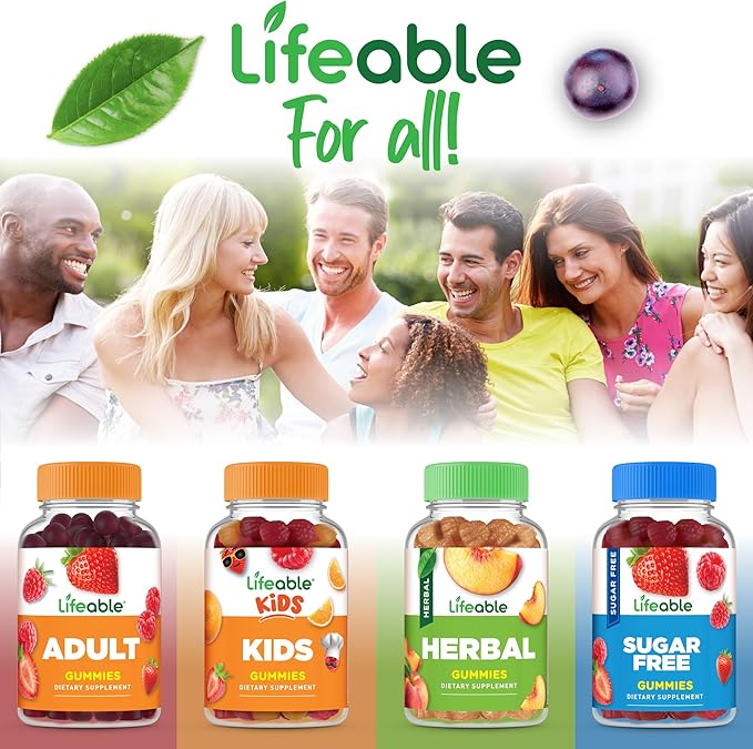 Lifeable Probiotics for Women | 10 Billion CFU | Great Tasting Womens Probiotic Gummies | Women Probiotic for Vaginal Health and Immune Support | 90 Probiotics Gummies