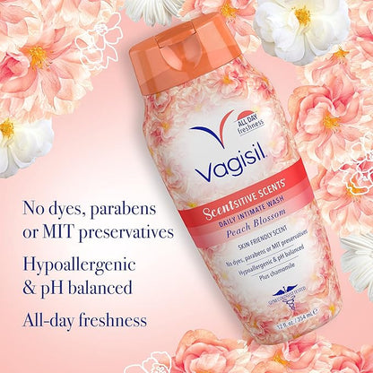 Vagisil Feminine Wash for Intimate Area 12 oz 3)