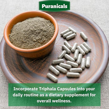 Triphala Premium 320 Capsules Non-GMO and 600 mg