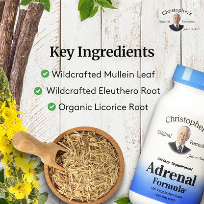 Dr. Christopher's Adrenal Formula for Stress Support