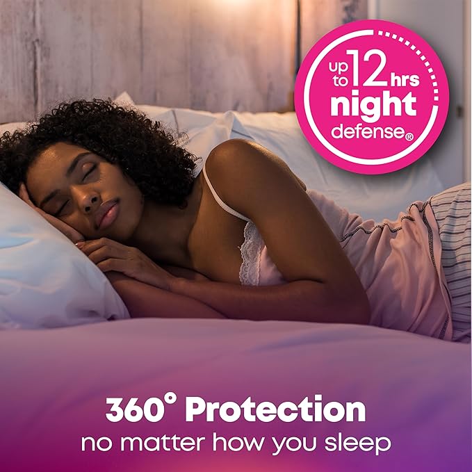 U by Kotex Balance Overnight Ultra 22 Count