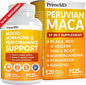 19-in-1 Peruvian Maca Root Capsules 9125 mg (120 capsules)