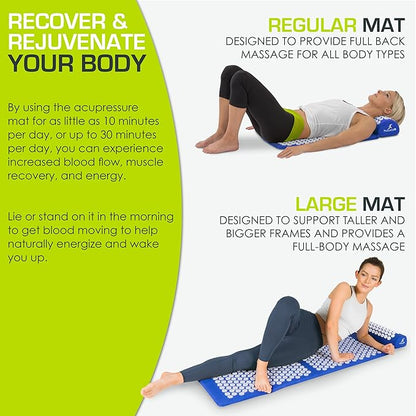ProsourceFit Acupressure Mat and Pillow Set