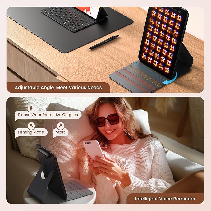 Red Light Therapy for Face and 850nm Infrared 6 Modes