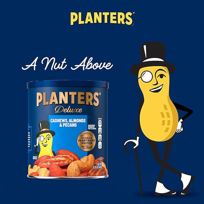 PLANTERS Deluxe Cashews, Almonds & Pecans, 15.25 Oz 2)